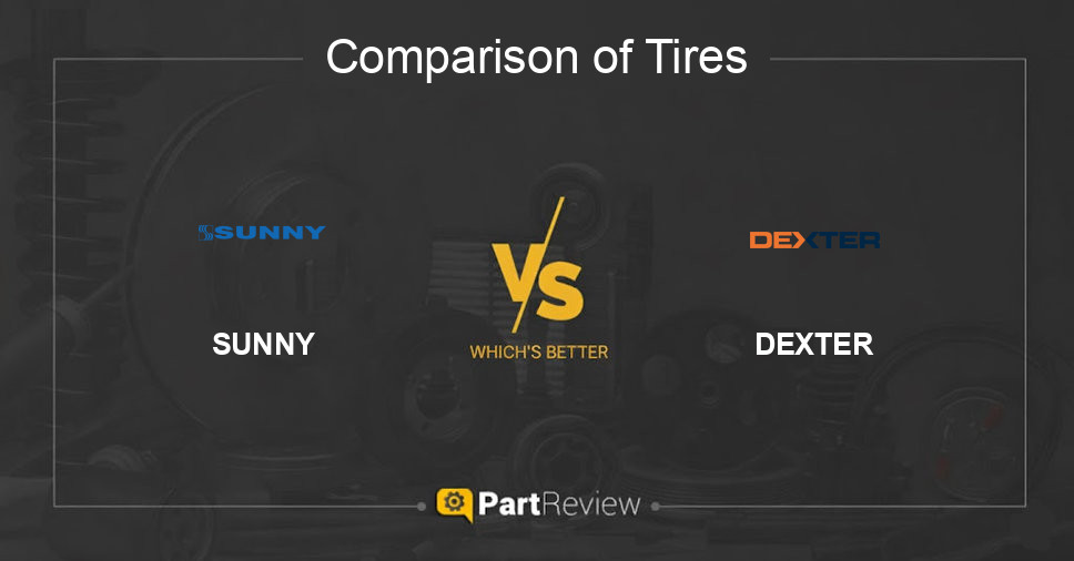 Comparison of tires SUNNY and DEXTER
