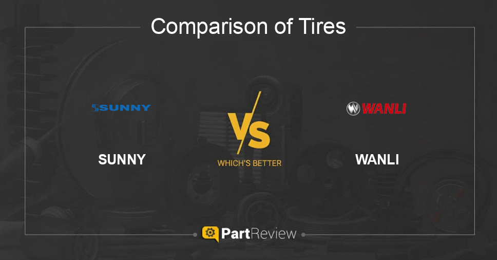 Comparison of tires SUNNY and WANLI