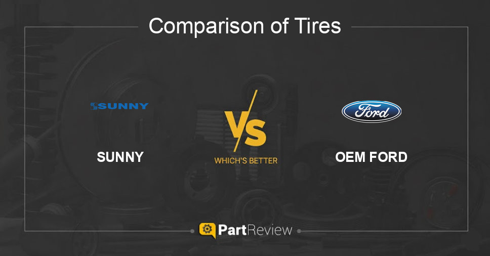 Comparison of tires SUNNY and OEM FORD