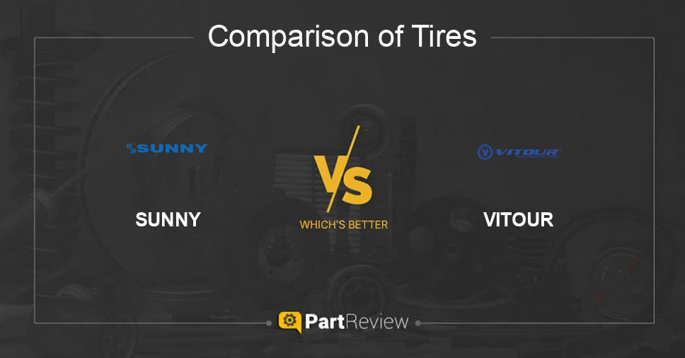 Comparison of tires SUNNY and VITOUR