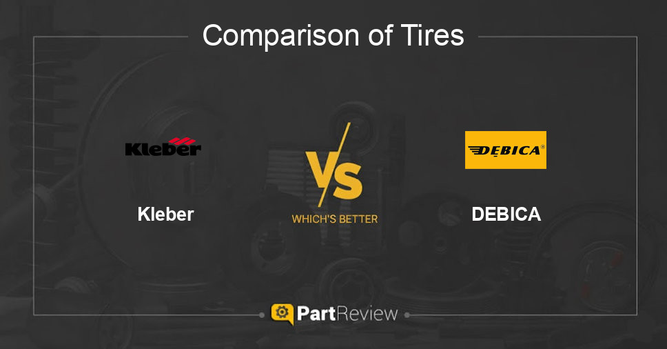 Comparison of tires Kleber and DEBICA