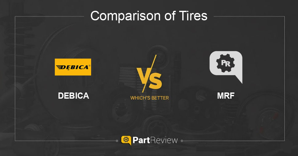 Comparison of tires DEBICA and MRF