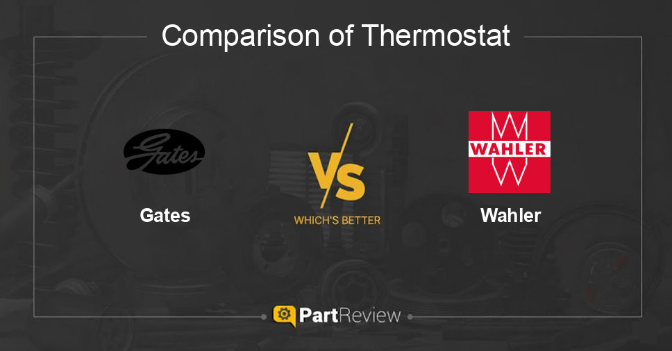 Comparison of thermostat Gates and Wahler