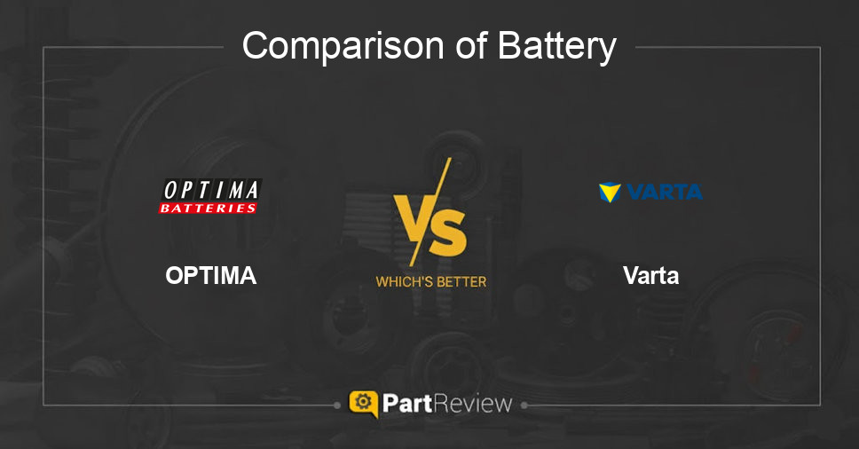 Comparison of battery OPTIMA and Varta