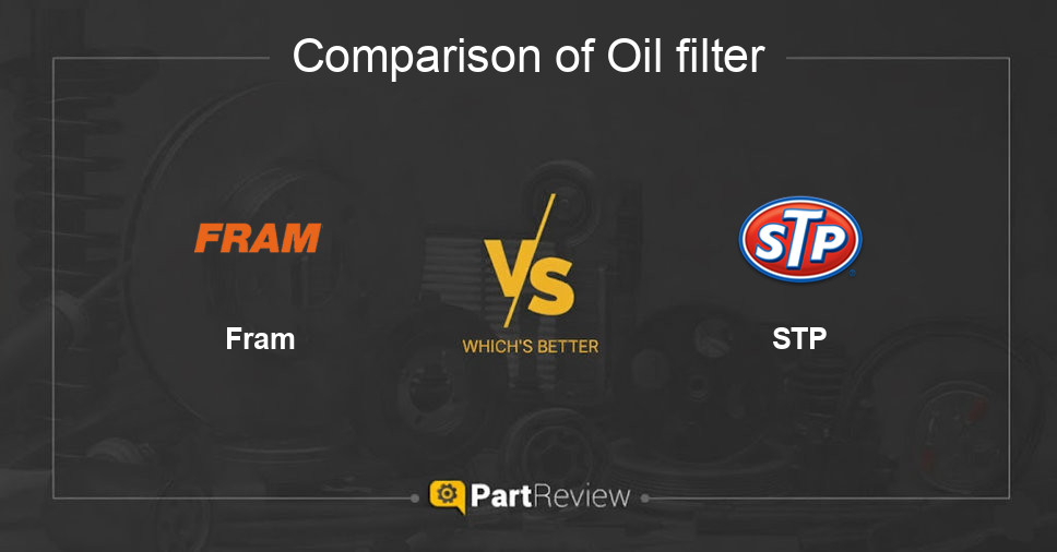 Comparison of oil filter Fram and STP