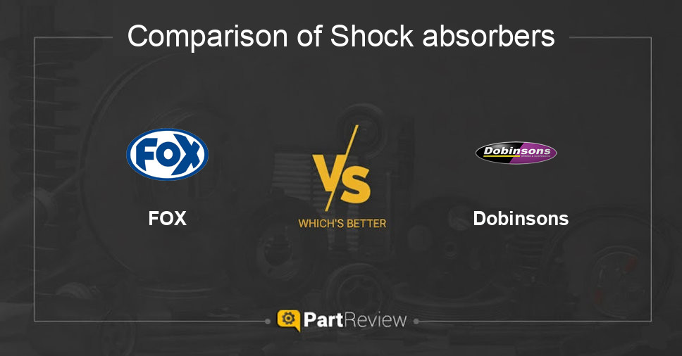 Comparison of shock absorbers FOX and Dobinsons