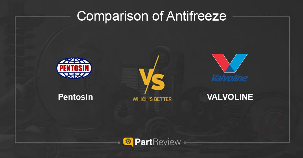Comparison of antifreeze Pentosin and VALVOLINE