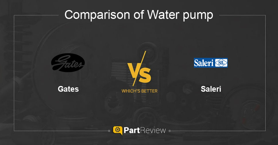 Comparison of water pump Gates and Saleri