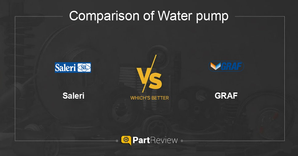 Comparison of water pump Saleri and GRAF