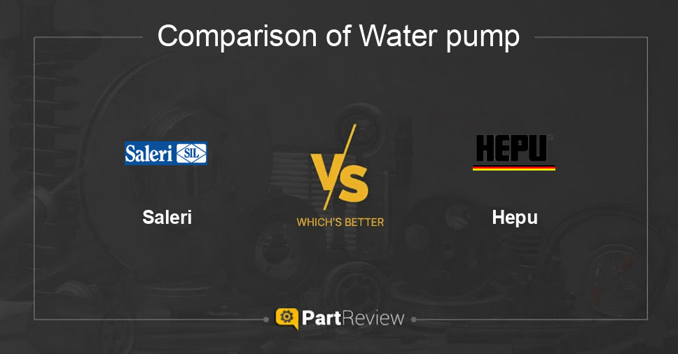 Comparison of water pump Saleri and Hepu