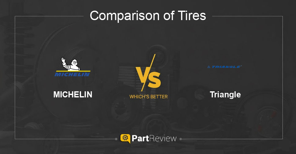 Comparison of tires MICHELIN and Triangle