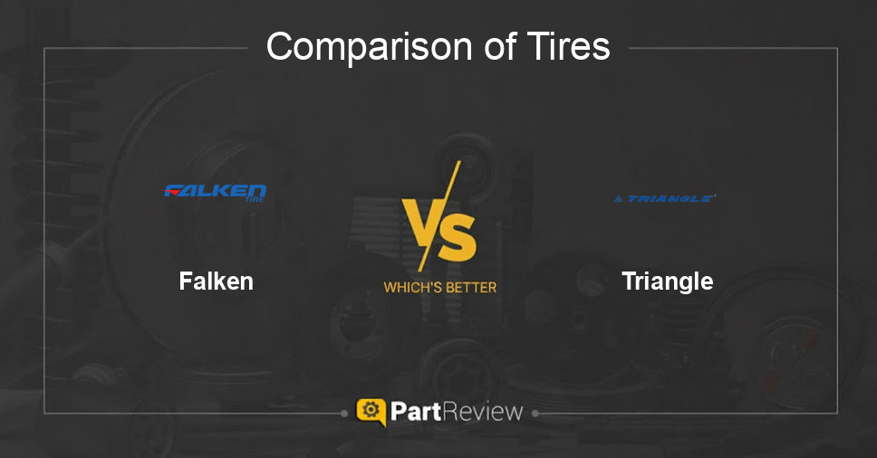 Comparison of tires Falken and Triangle