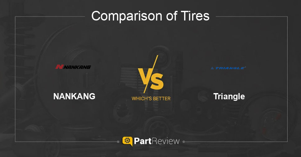 Comparison of tires NANKANG and Triangle