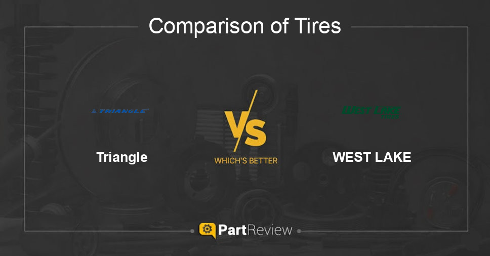 Comparison of tires Triangle and WEST LAKE