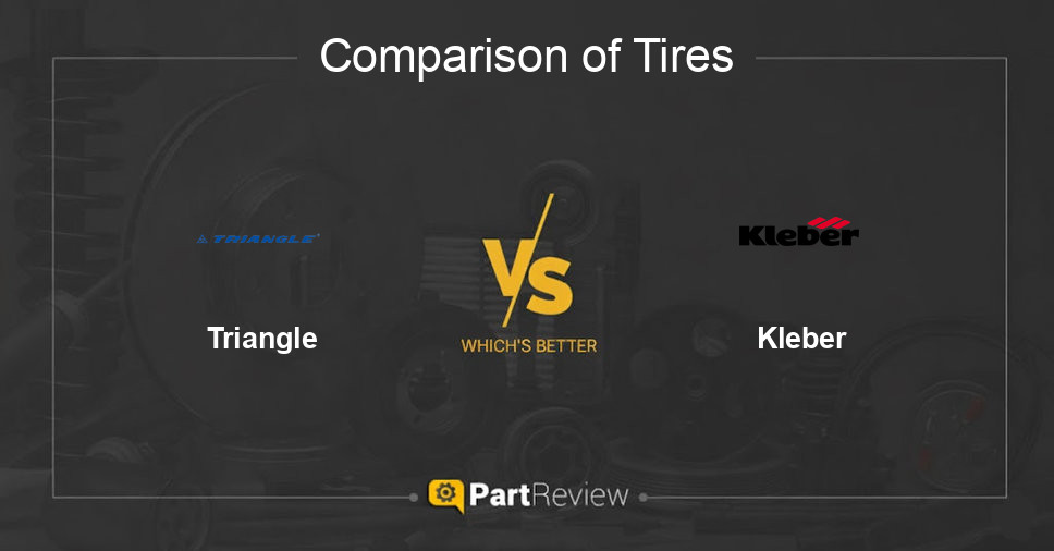 Comparison of tires Triangle and Kleber