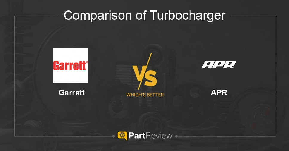 Comparison of turbocharger Garrett and APR