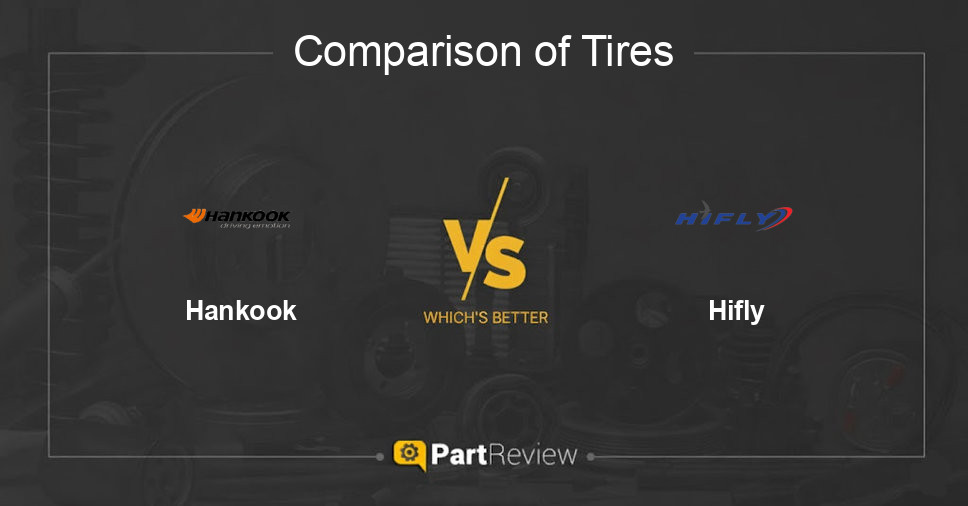 Comparison of tires Hankook and Hifly