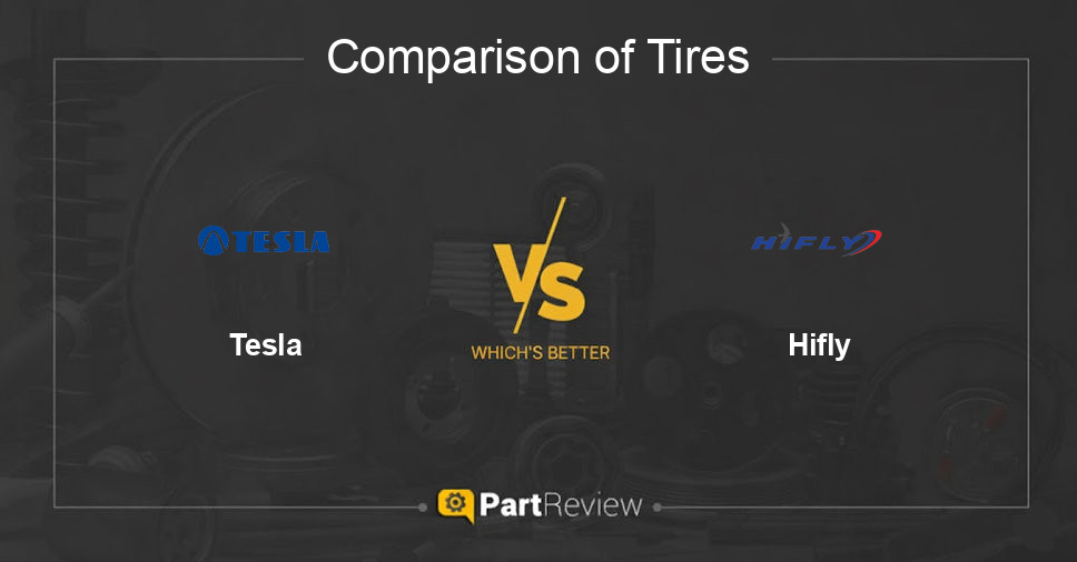 Comparison of tires Tesla and Hifly