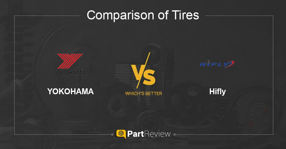 Comparison of tires YOKOHAMA and Hifly