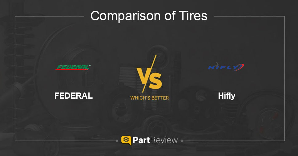 Comparison of tires FEDERAL and Hifly