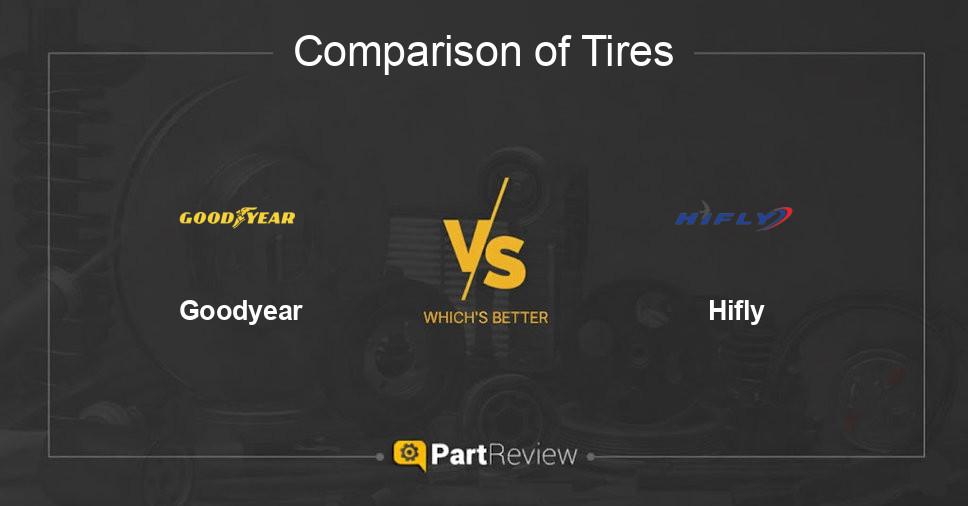 Comparison of tires Goodyear and Hifly