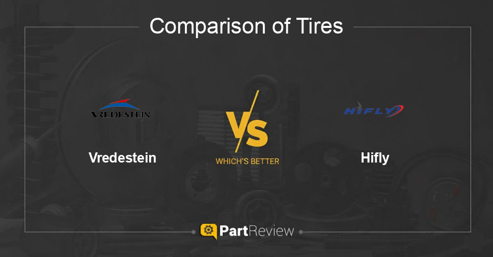 Comparison of tires Vredestein and Hifly