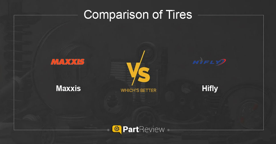 Comparison of tires Maxxis and Hifly