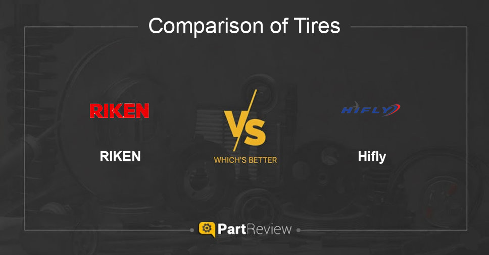 Comparison of tires RIKEN and Hifly