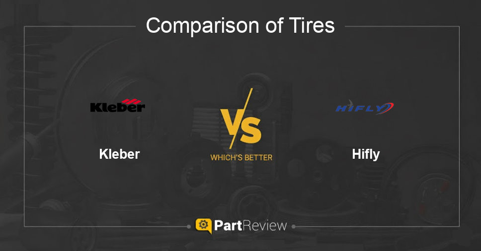 Comparison of tires Kleber and Hifly