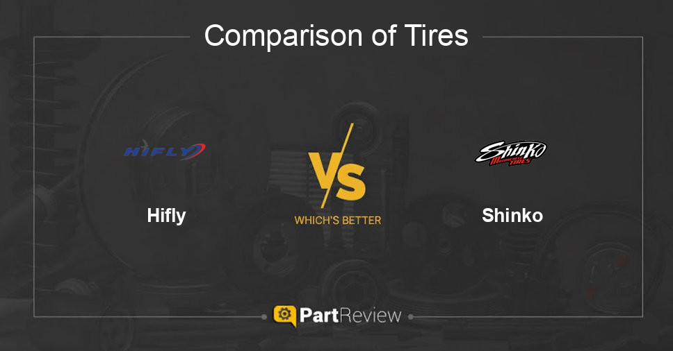 Comparison of tires Hifly and Shinko