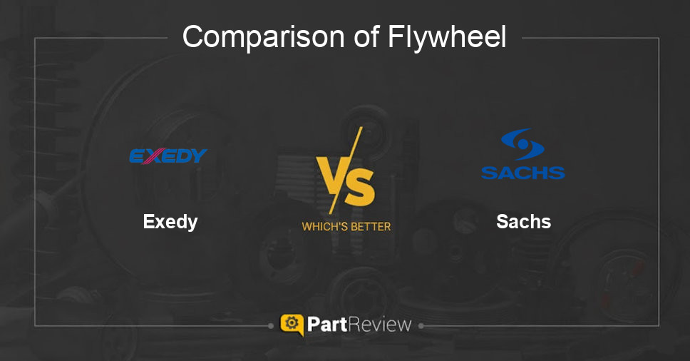 Comparison of flywheel Exedy and Sachs