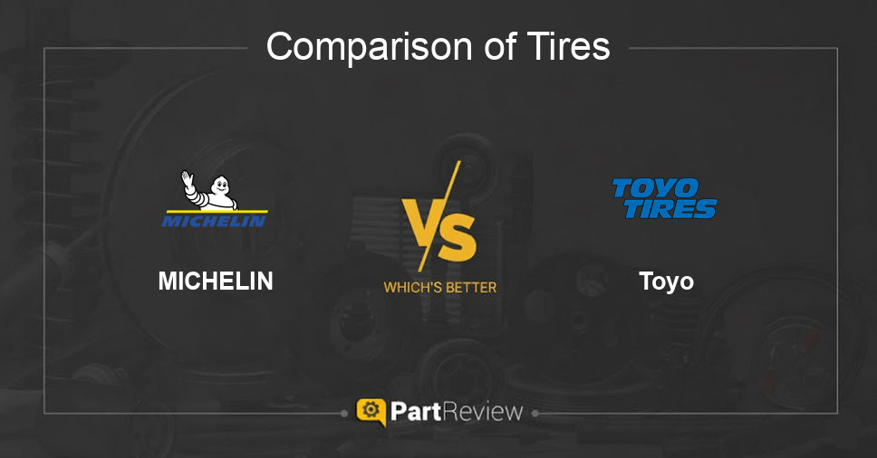 Comparison of tires MICHELIN and Toyo