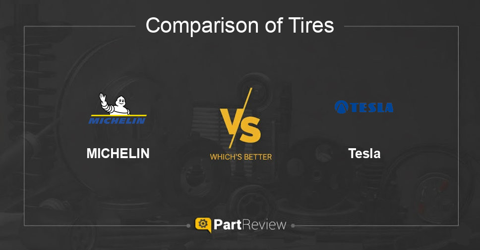 Comparison of tires MICHELIN and Tesla