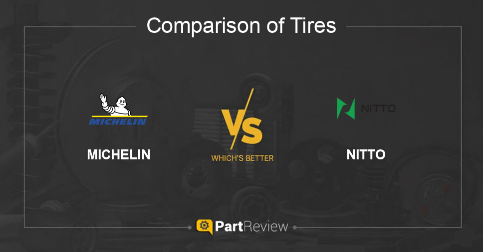 Comparison of tires MICHELIN and NITTO
