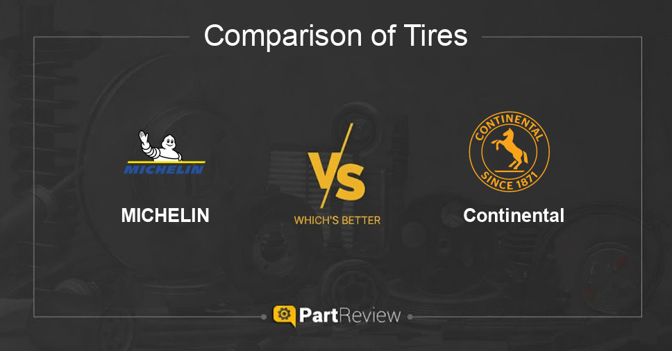 Comparison of tires MICHELIN and Continental