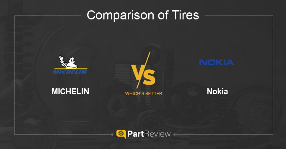 Comparison of tires MICHELIN and Nokia