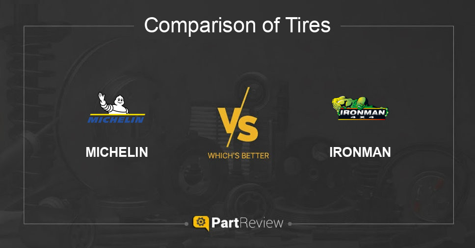Comparison of tires MICHELIN and IRONMAN