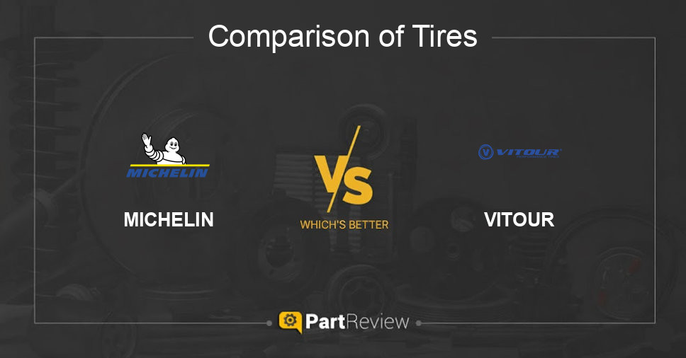Comparison of tires MICHELIN and VITOUR