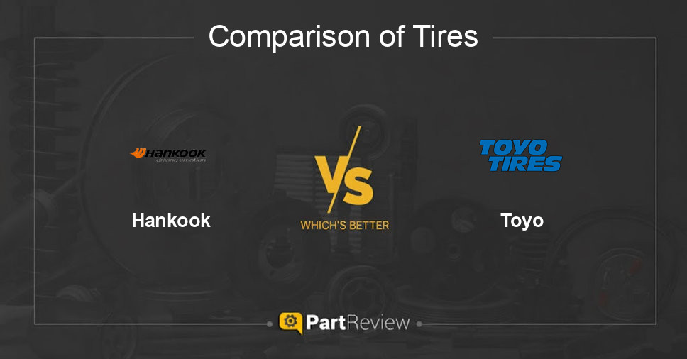 Comparison of tires Hankook and Toyo