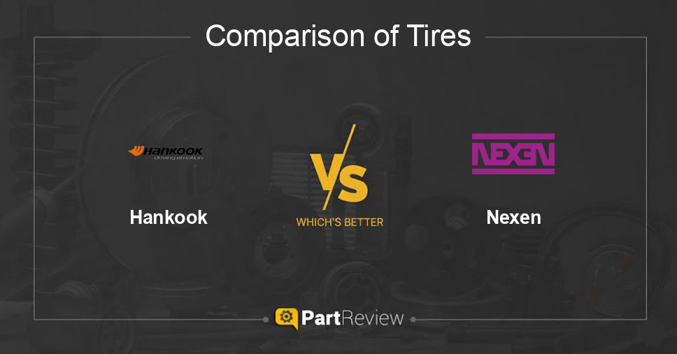 Comparison of tires Hankook and Nexen