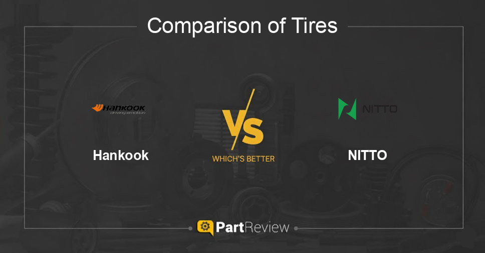 Comparison of tires Hankook and NITTO