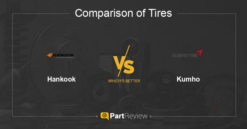 Comparison of tires Hankook and Kumho