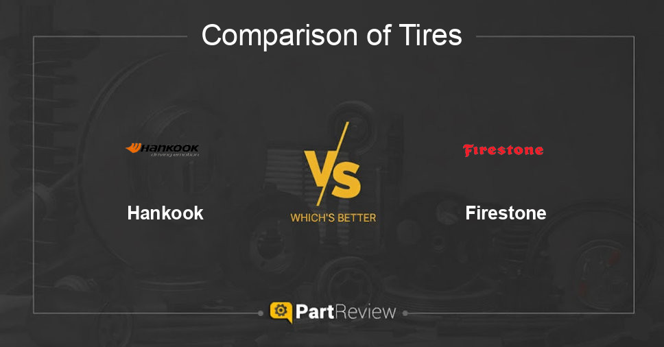 Comparison of tires Hankook and Firestone