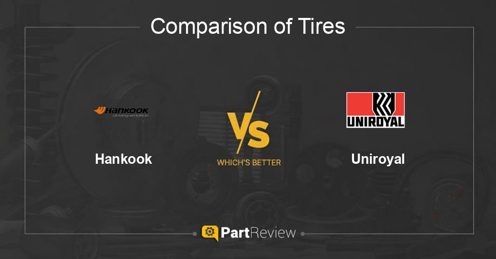 Comparison of tires Hankook and Uniroyal