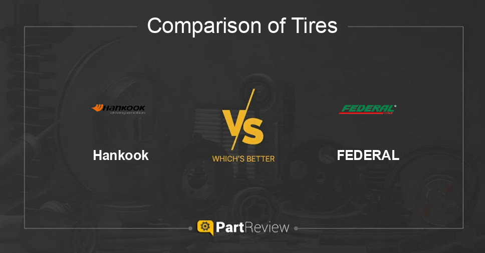 Comparison of tires Hankook and FEDERAL