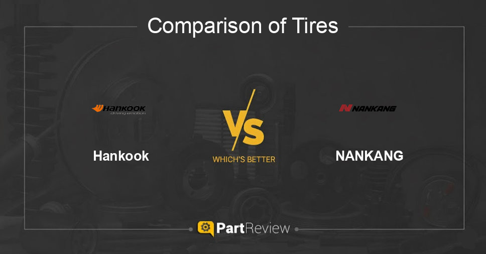 Comparison of tires Hankook and NANKANG