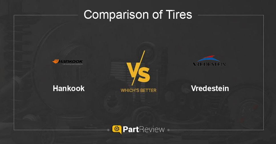 Comparison of tires Hankook and Vredestein