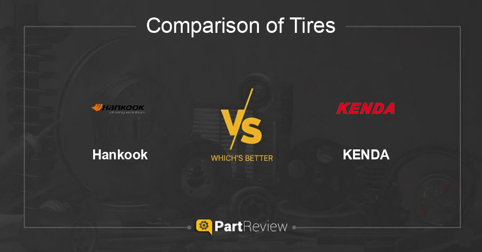 Comparison of tires Hankook and KENDA