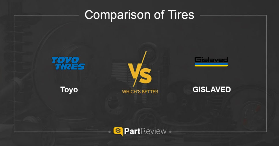 Comparison of tires Toyo and GISLAVED