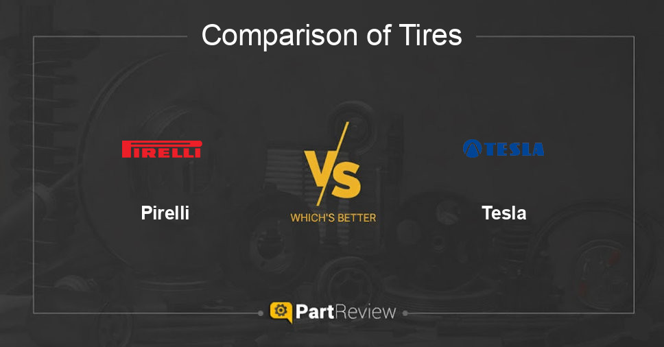 Comparison of tires Pirelli and Tesla